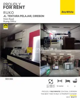 Disewakan Ruko Bagus di Jl. Gunung Sari/Tentara Pelajar, Cirebon