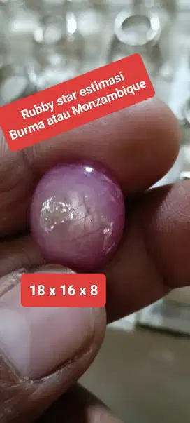 Batu Rubby Star Burma