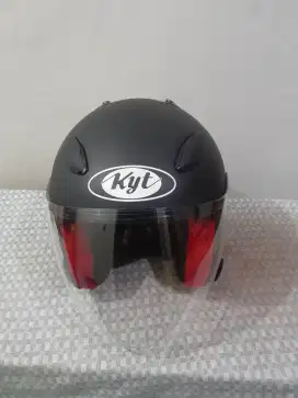 Helm kyt DJ Maru hitam Doff