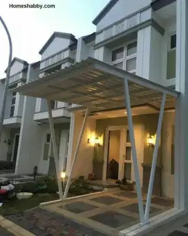Pemasangan kanopi alderon rs