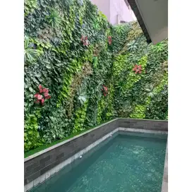 Taman Vertikal garden sintetis