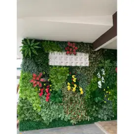 Taman Vertikal garden sintetis