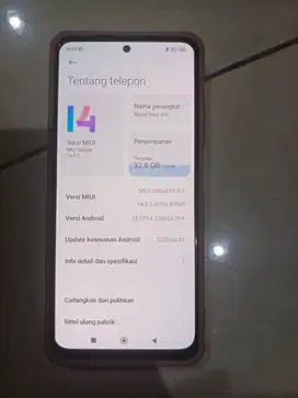 Khusus jual redmi note 10s 6/128