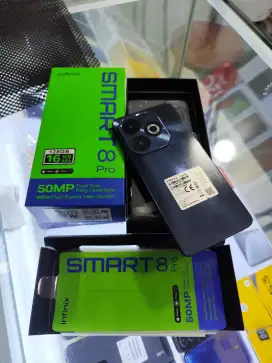 Infinix smart 8 pro ram 16/128 pengkap mulus