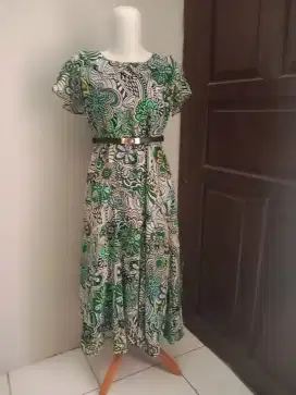 Dress motip cantik premium