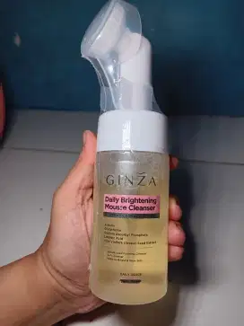 GINZA DAILY BRIGHTENING MOUSSE CLEANSER,DERMATOLOGY TESTED.110ML 12/26