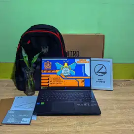 Laptop gaming Acer nitro V15 core i5 13TH GEN RTX 4GB garansi on 2025