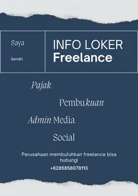 Pembukuan,Pajak,Affliate & Admin Media Social