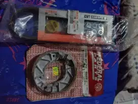 VANBELT SET ROLLER MIO & KAMPAS REM FEDERAL UNTUK MOTOR MIO ORIGINAL