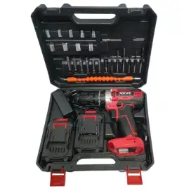 DK1036 Cordless drill set 3/8 (10mm) 36V Lithium 2 baterai 35N.