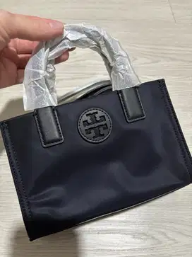 Tory Burch - Ella Nylon Mini Tote in Black