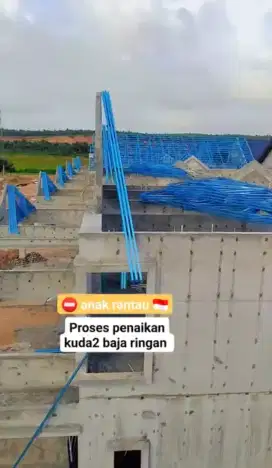 Pasang atap baja ringan,kanopi,flapon,atap baja ringan,keramik,cat dll