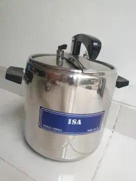 Panci Pressure Cooker tanpa karet ISA, Italy Original
