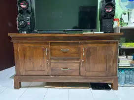 Meja Kayu Jati Asli