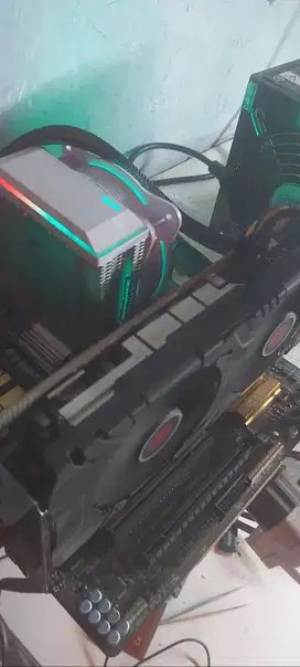 VGA Card RX 580 8GB Normal 100% Aman Bukan Bekas servicean atau mining