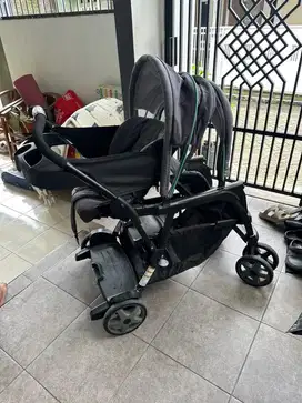 Stroller double graco ready2grow