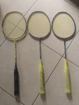 Jual 3 raket badminton