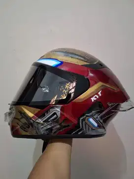 Helm kyt tt course special edition iron man size m