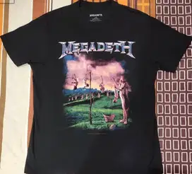 T-shirt Kaos official Megadeth - Youthanasia