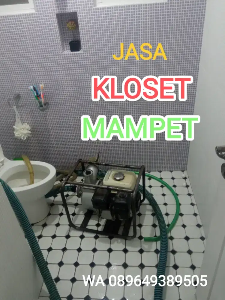 WASTAFEL WC MAMPET RESAPAN KURAS TANDON