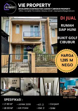 BANTING HARGA  Jual karena BU. Rumah di Bukit Golf Cibubur