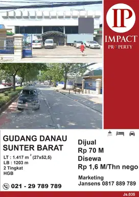 GUDANG DANAU SUNTER BARAT