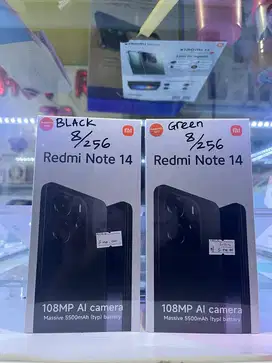 REDMI NOTE 14 RAM 8/256GB GARANSI RESMI XIAOMI 15BULAN HANNYCELL