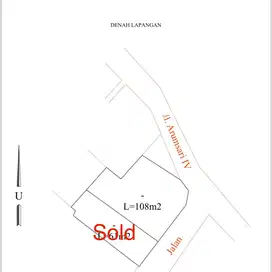 tanah kedungmundu sambiroto mangunharjo 150m dari jl raya