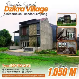 Dijual Rumah Mewah Dua Lantai di Kedamaian Bandar Lampung