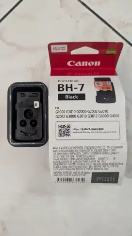 Cartridge / Print Head BH-7 Black / Hitam Canon (RUSAK)