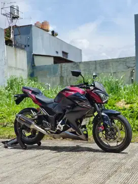 KAWASAKI Z250FI MARUN TAHUN 2016 LOW KM, MULUS‼️