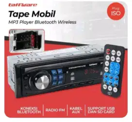 Tape Mobil Bluetooth Single Din