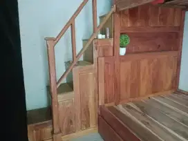 Dipan Tingkat Bahan kayu Nangka