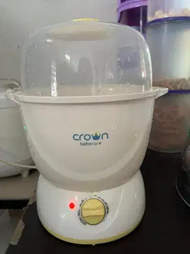 sterilizer botol susu bayi crown