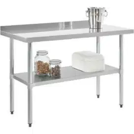 Meja dapur stainless steel
