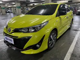 KM Rendah TDP 11JT Toyota Yaris 1.5 TRD Sportivo Bensin-AT Kuning 2020