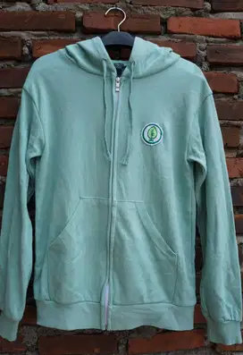 Zip Hoodie Unisex | Jaket Unisex | Hijau tosca | Zipper Hoodie