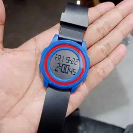 Jam tangan digital watch sport simple casual ab1206 color blue