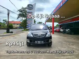 Dp5jt Avanza 1.3 G 2011 Manual Pjk09-2025