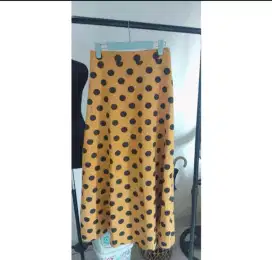 Polkadot skirt Suede mulusss