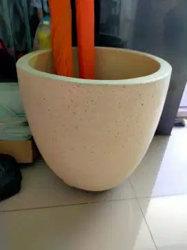 Bak Mandi Terazzo Marmer Bulat
