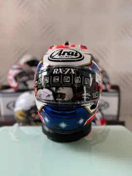 Arai RX7X Pedrosa Spirit Blue