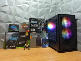 CPU Gaming Desain AMD Ryzen 5 4500 RAM 16GB VGA GTX1650 4GB GDDR6