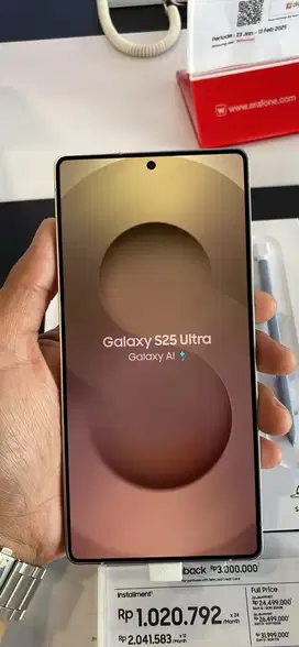 SAMSUNG GALAXY S25 ULTRA 12/256 (BISA KREDIT SYARAT KTP)