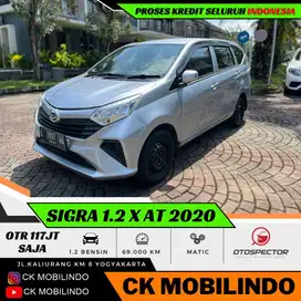 (Dp5jt) Daihatsu Sigra X Matic 2020 ORISINIL Kredit Murah