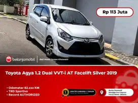 [ WARRANTY ] Toyota Agya 1.2 TRD Sportivo AT Silver 2019/2020