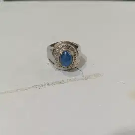 Cincin Batu Akik Blue Safir