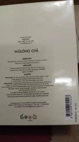 Extrait de Parfum NISHANE WULONG CHA