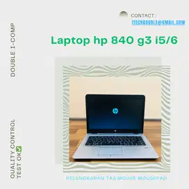 Laptop Second Hp 840 G3 Intel Core i5 Gen 6 Ram 8/256 Berkualitas!!