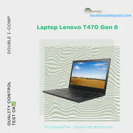 Laptop Second Lenovo Thinkpad T470 Intel Core i5 Gen 6 Ram 8 SSD 256